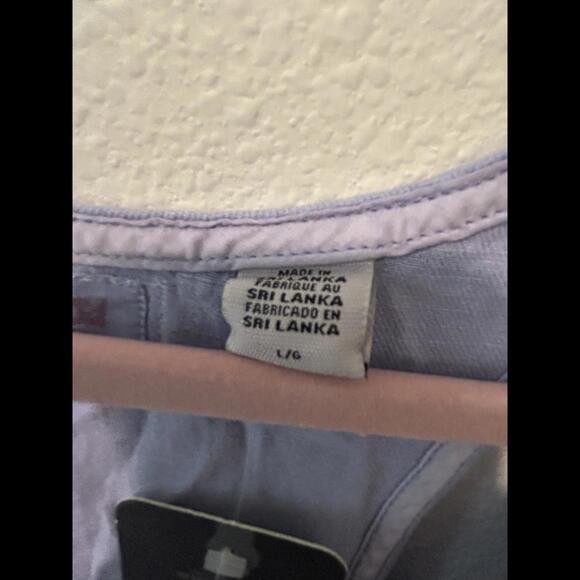 NWT Levi's Standard Fit Chambray Romper - Light Blue - Picture 3 of 7